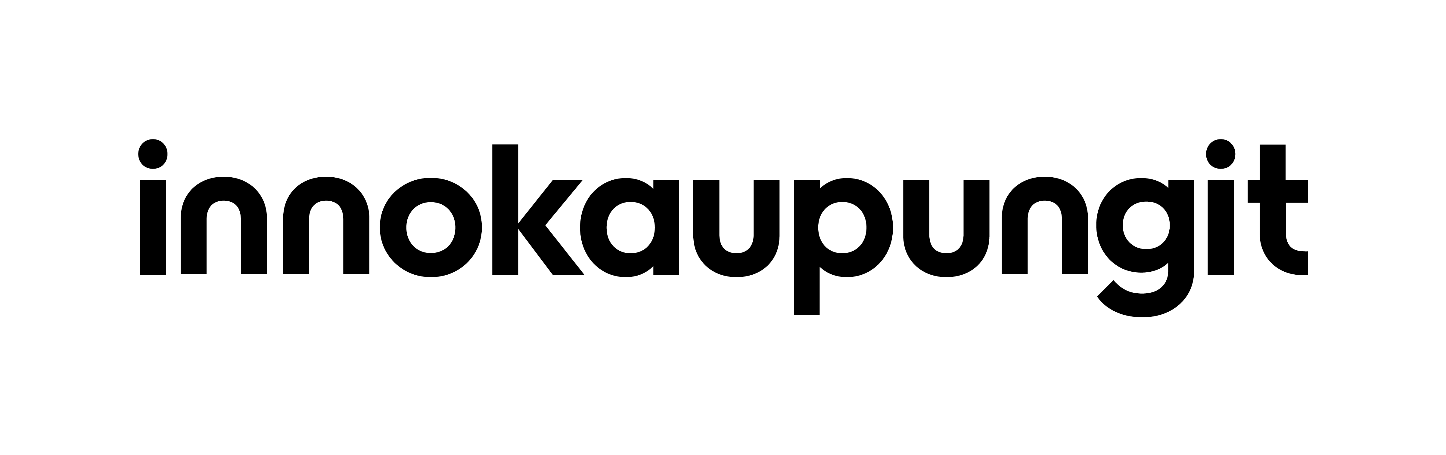 Logo, jossa lukee Innokaupungit.